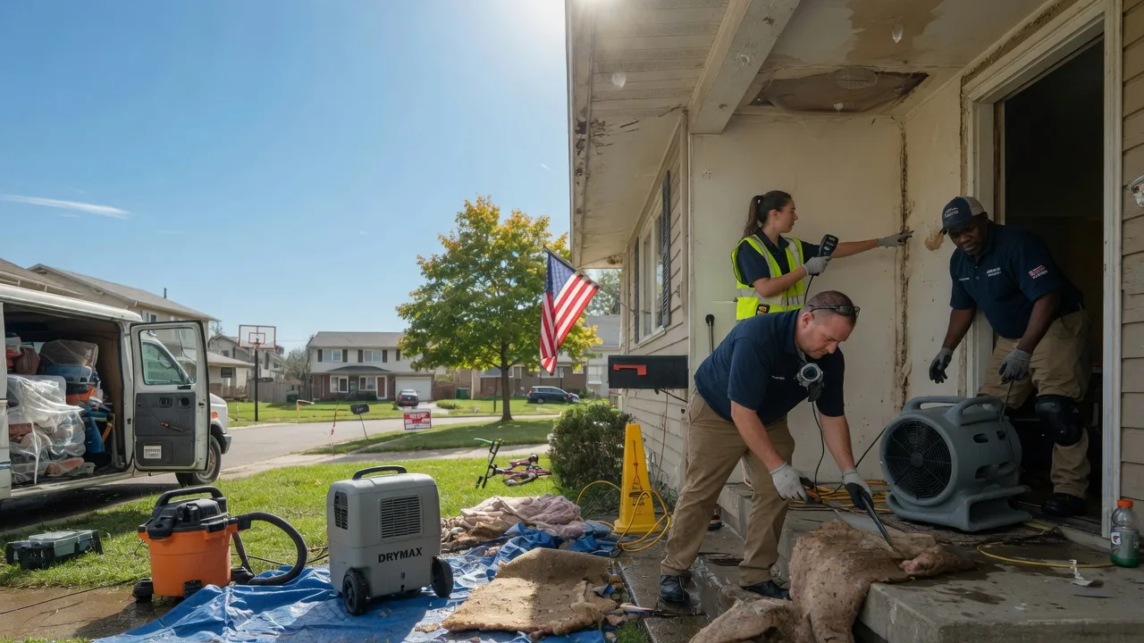 Water Damage Restoration in Sumrall, MS near me